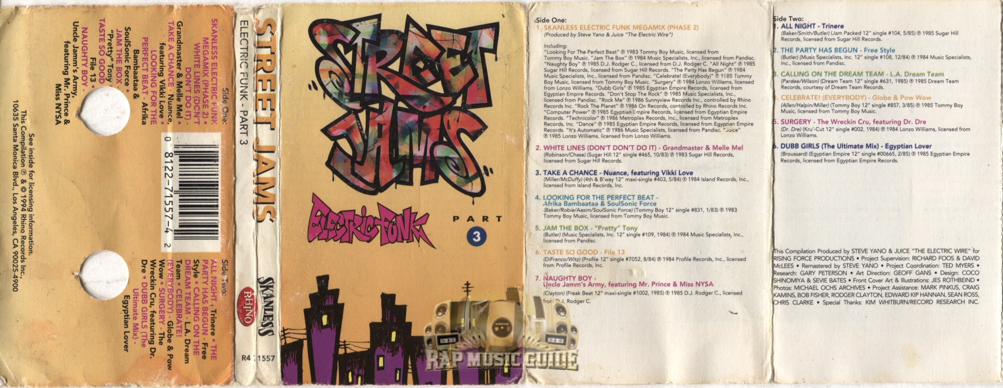 Street Jams - Electric Funk Part 3: Cassette Tape | Rap